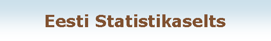 Tekstivli: Eesti Statistikaselts